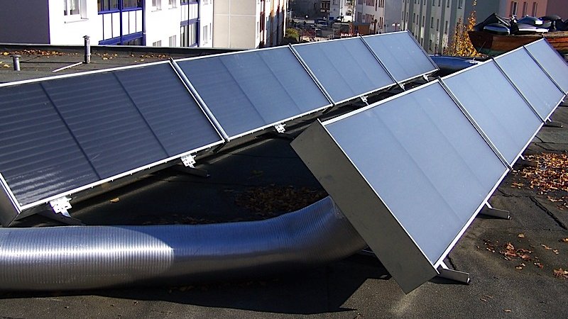 Solarthermieanlage Bernau