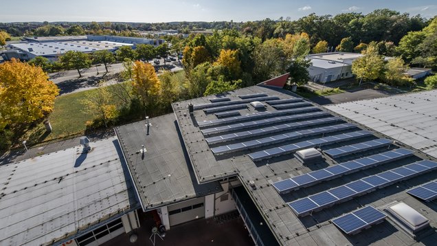 Guben Photovoltaik Dachanlage