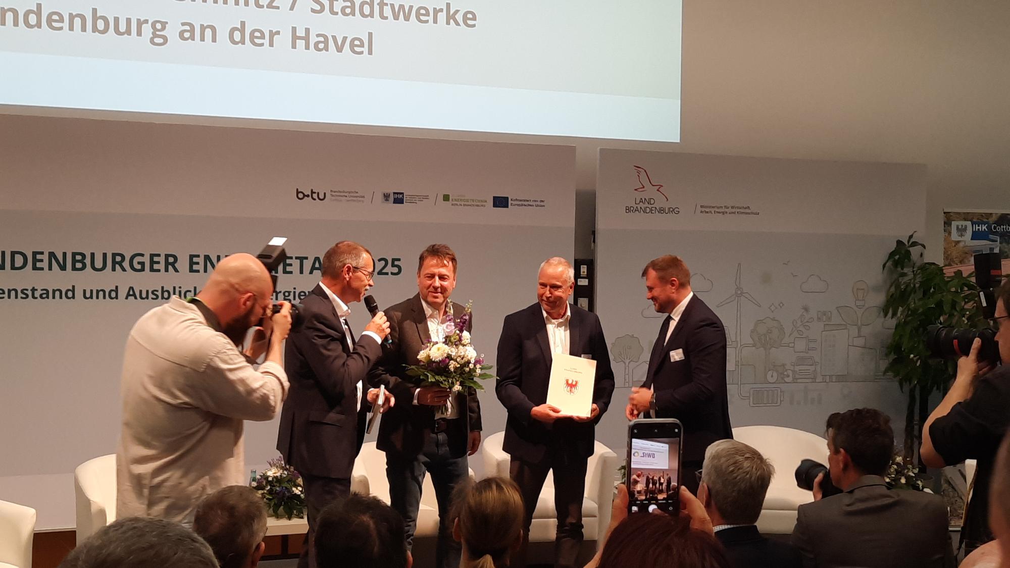 Preisverleihung Energieeffizienzpreis Brandenburg 2025